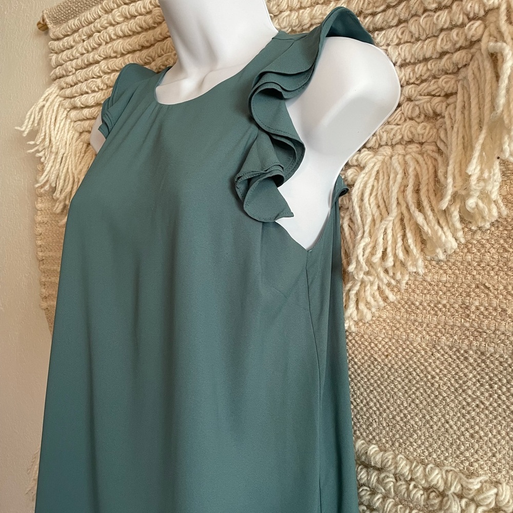 Buffalo Trading Co dress size small blue/green
